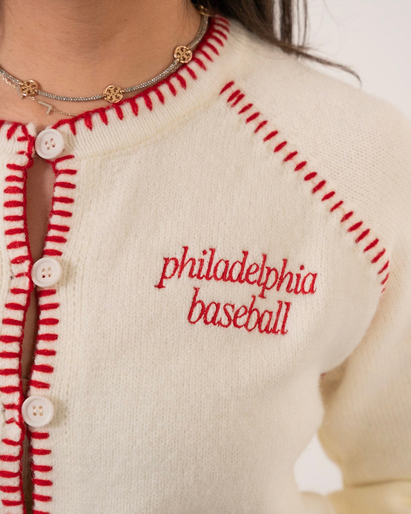The Philadelphia Baseball Cardigan