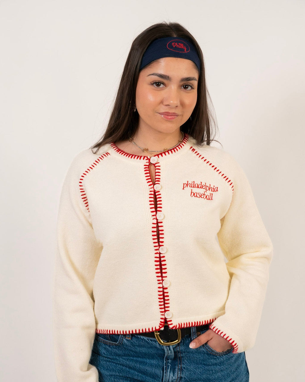 The Philadelphia Baseball Cardigan
