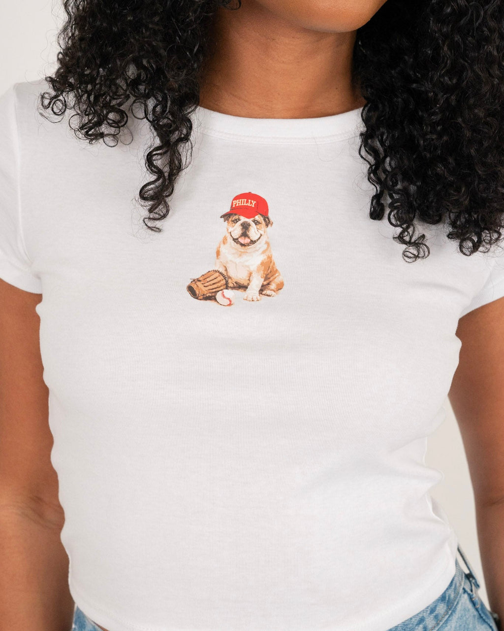 The Bulldog Sporty Baby Tee