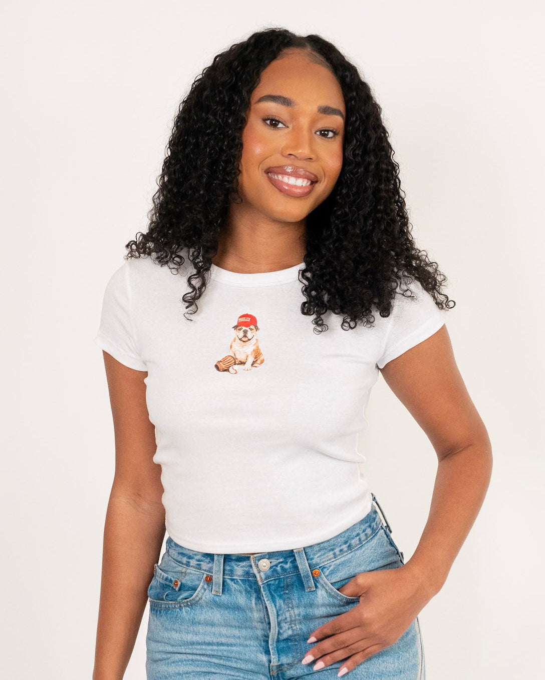 The Bulldog Sporty Baby Tee