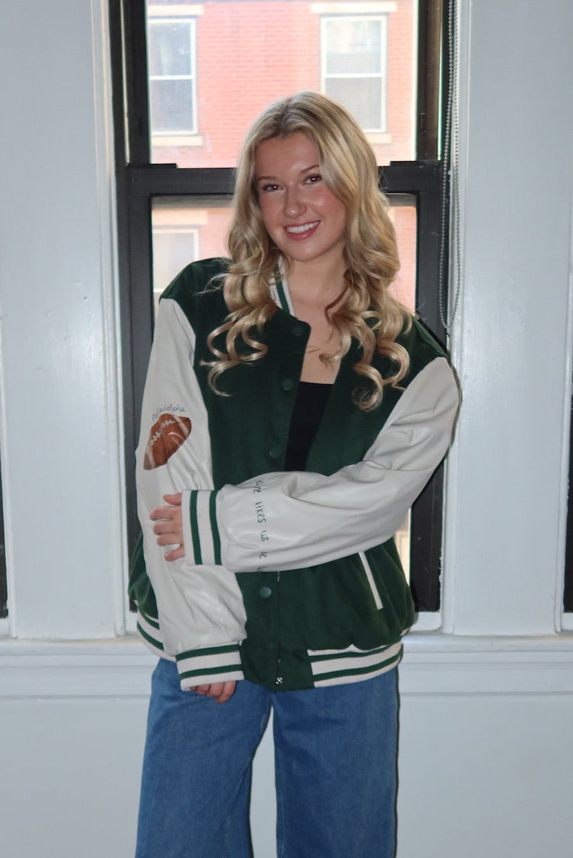 The Hand-Painted Varsity Jacket 03