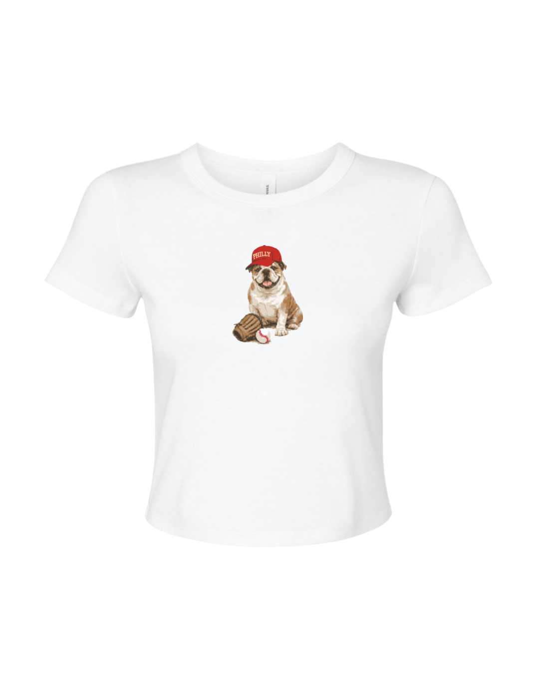 The Bulldog Sporty Baby Tee