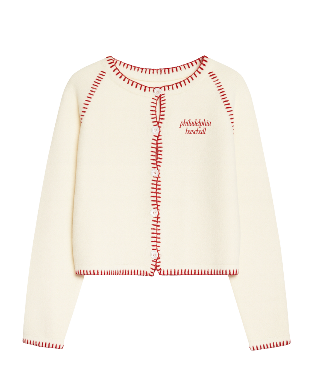 The Philadelphia Baseball Cardigan