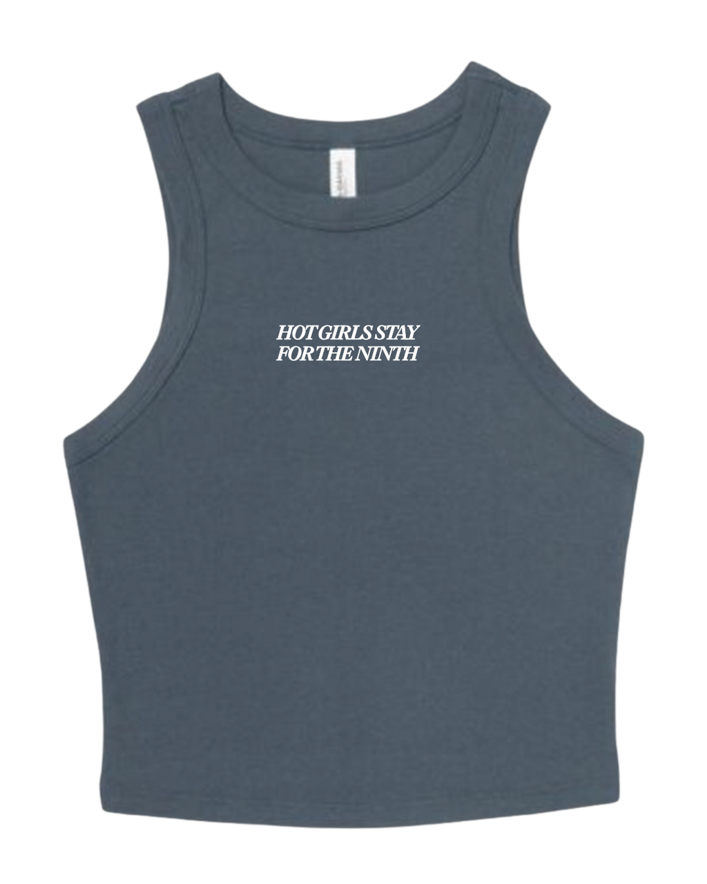The Ninth Inning Tank in Denim