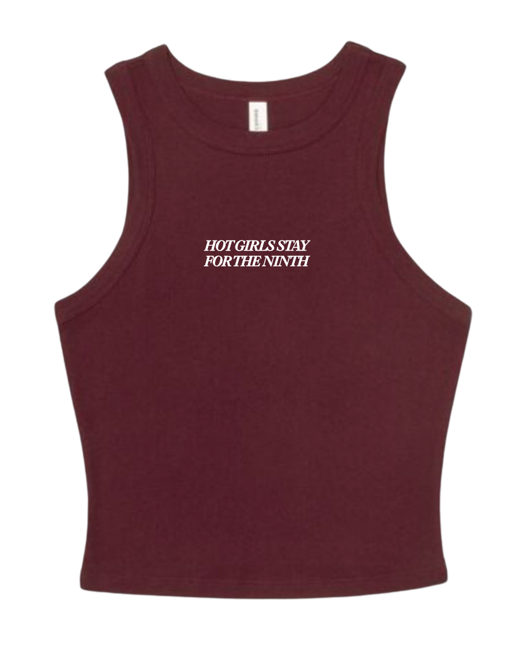 The Ninth Inning Tank in Vintage Red