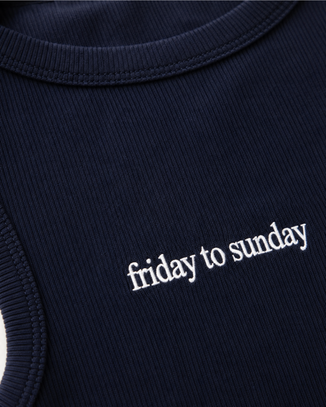 The Friday to Sunday Tank