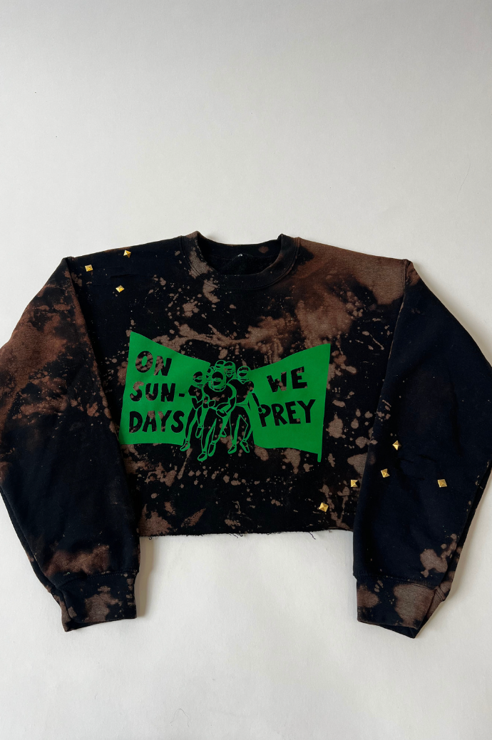 The Distressed Sundays Crewneck