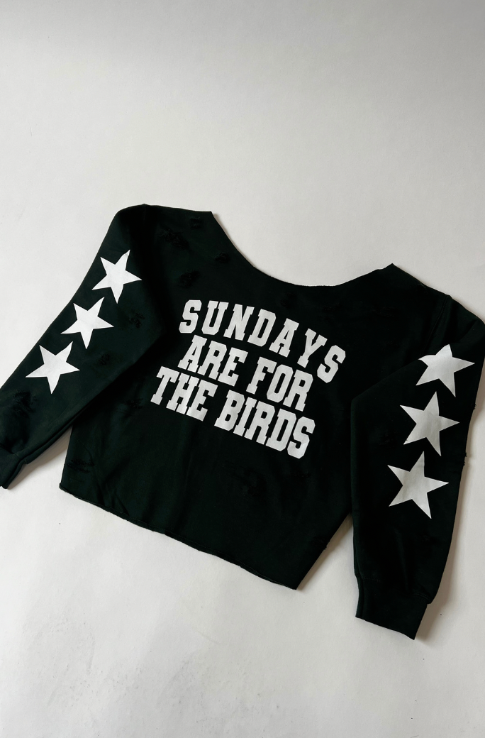 The Distressed Sundays Crewneck