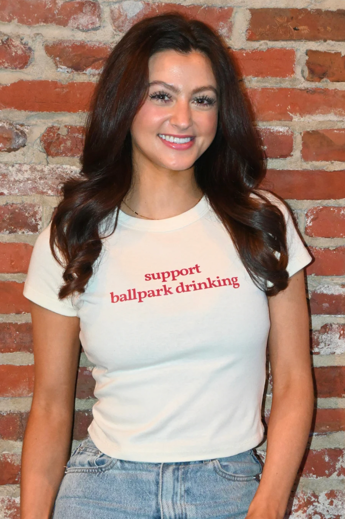 The Ballpark Baby Tee