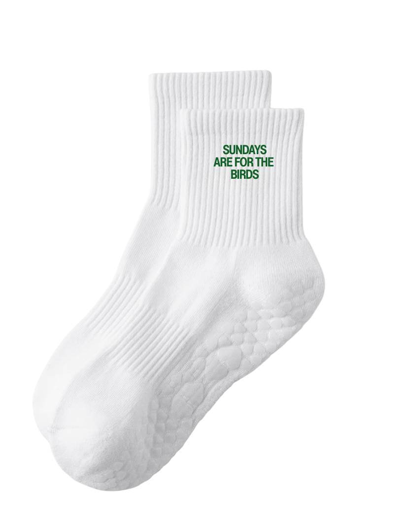 The Birds Sunday Grip Socks