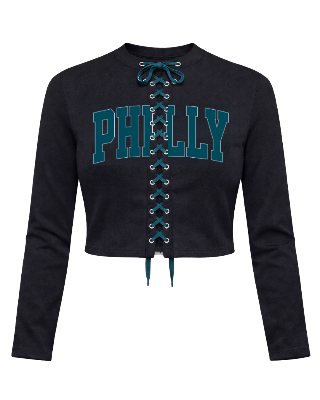 The Philly Corset Baby Tee