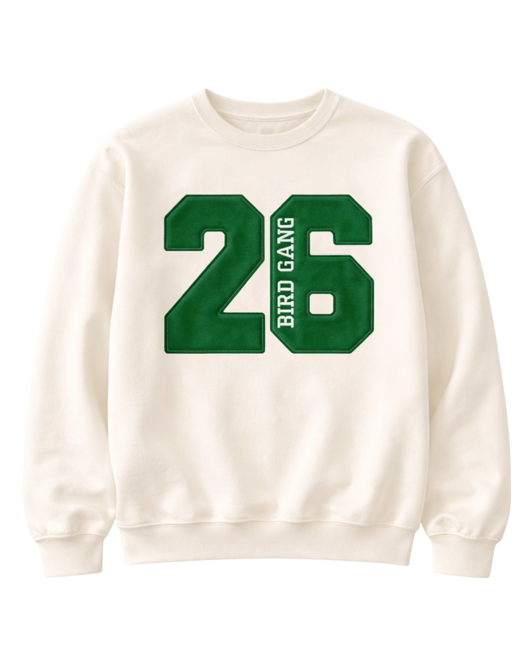 The Bird Gang Patchwork Crewneck